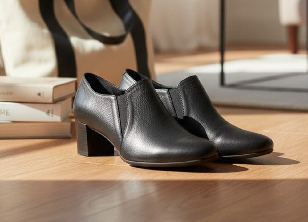 Liz Baker Marilyn Black Pump Shoes Women's Size 8.5 B